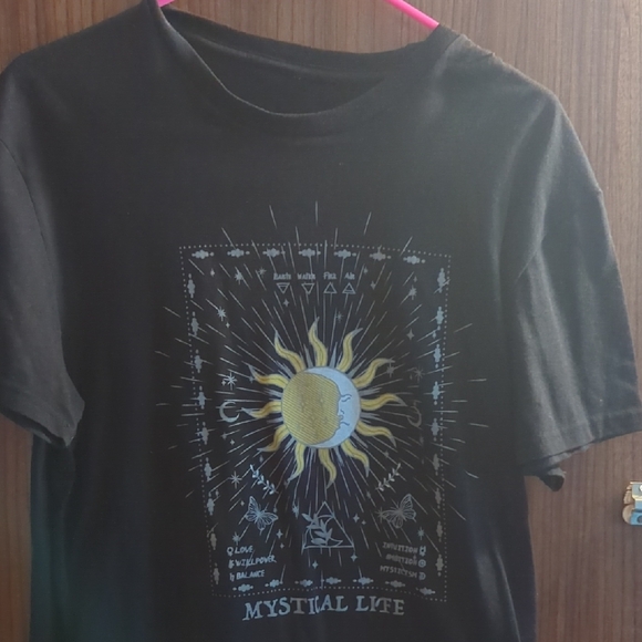 G-Star Tops - G-Star Black Mystical Graphic Tee